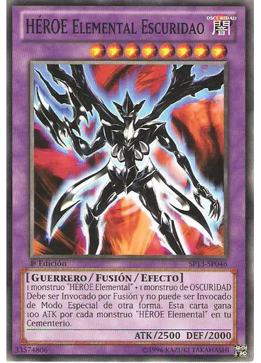 HÉROE Elemental Escuridao