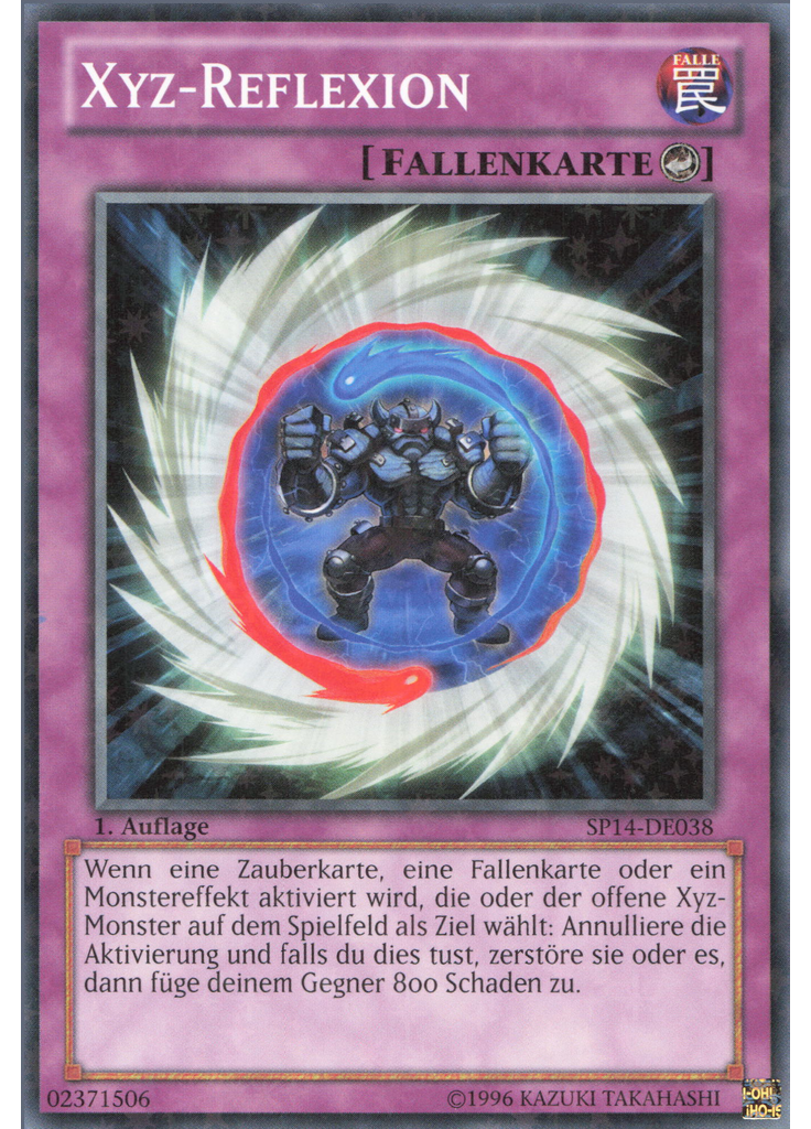 Xyz-Reflexion (Starfoil Rare 1st Edition)