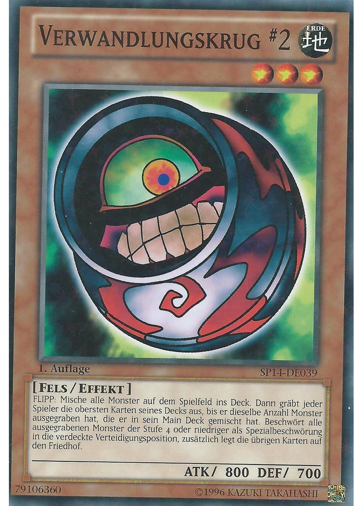 Verwandlungskrug #2 (Starfoil Rare 1st Edition)