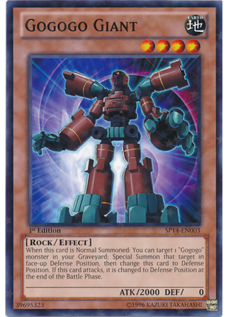 Gogogo Giant (Starfoil Rare 1st Edition)