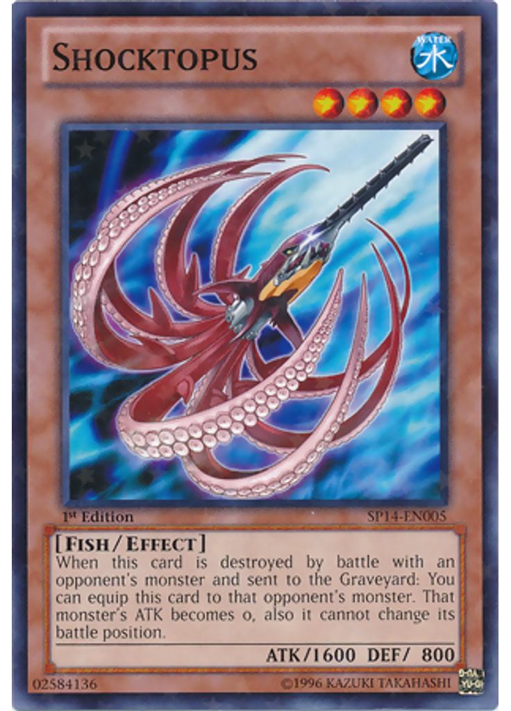 Shocktopus (Starfoil Rare 1st Edition)