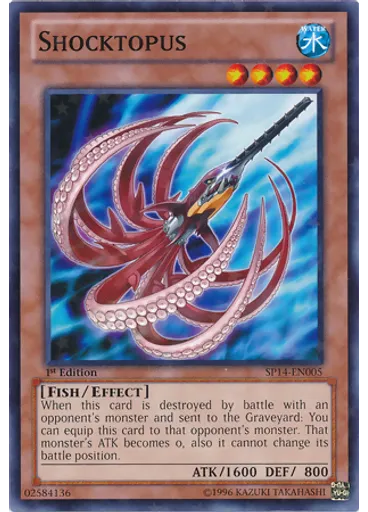 Shocktopus (Starfoil Rare 1st Edition)