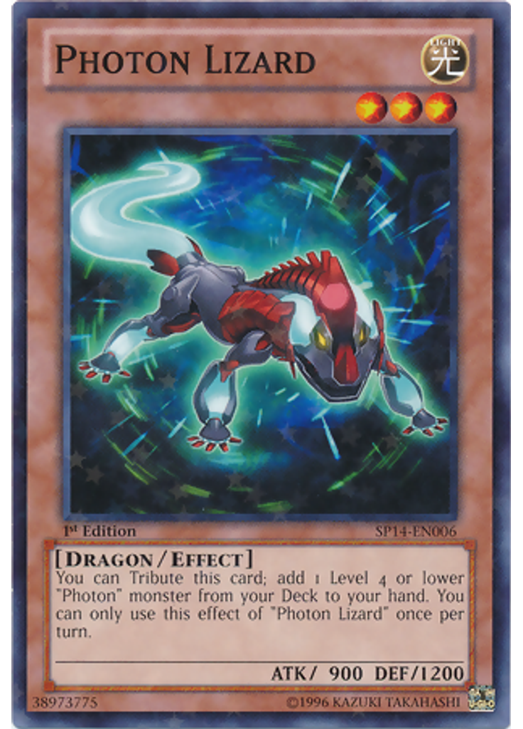 Photon Lizard (Starfoil Rare 1st Edition)
