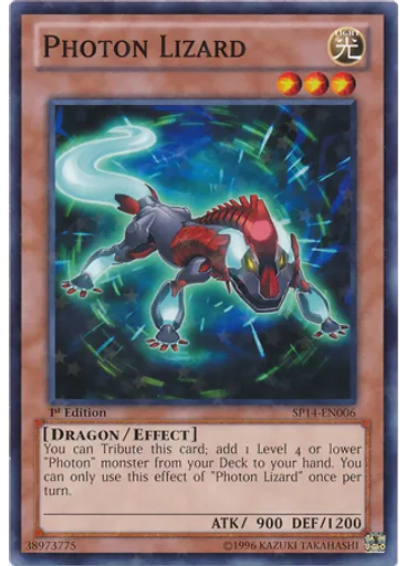 Photon Lizard (Starfoil Rare 1st Edition)