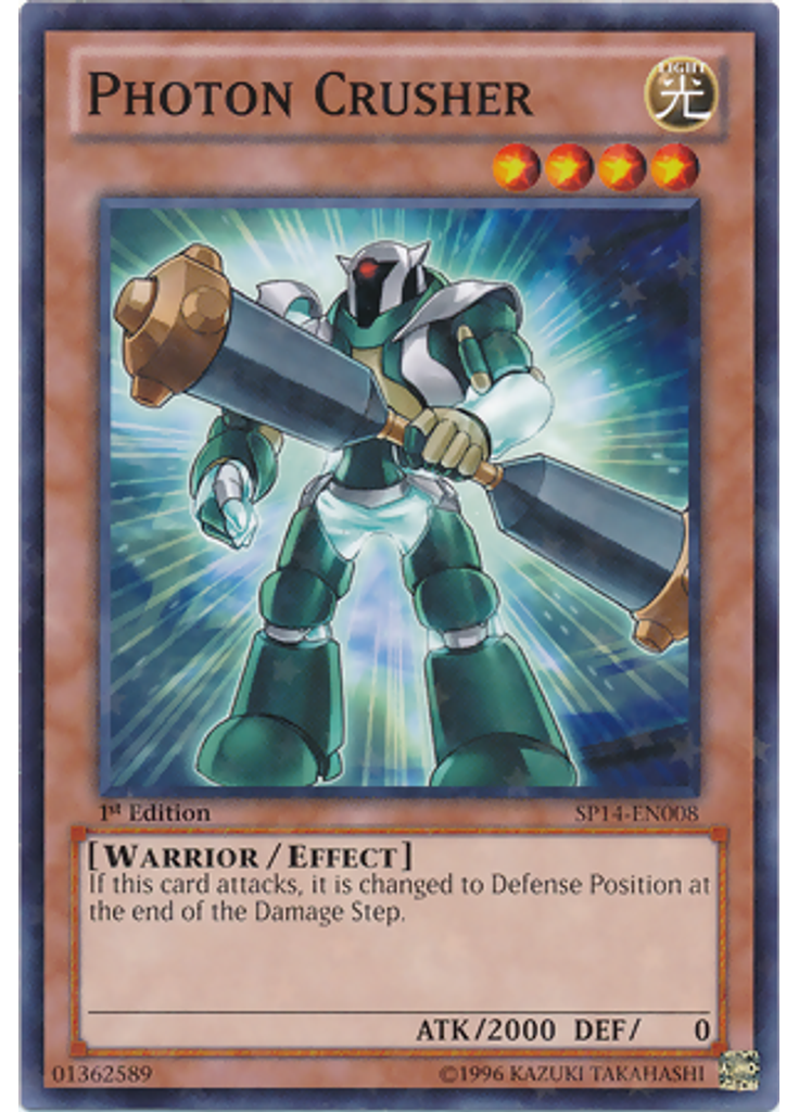 Photon Crusher (Starfoil Rare 1st Edition)