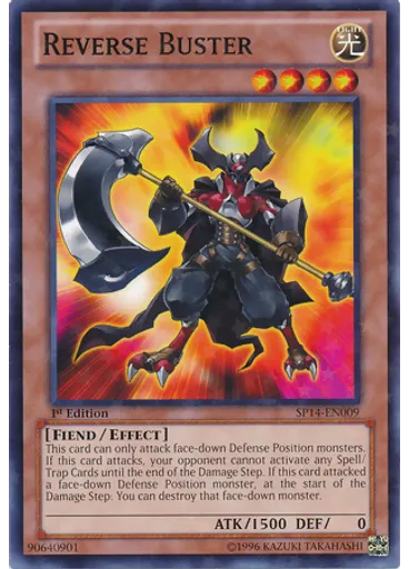 Reverse Buster (Starfoil Rare 1st Edition)