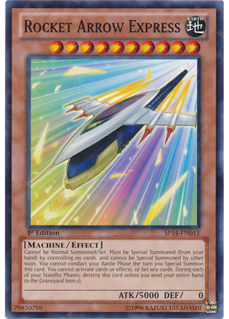 Rocket Arrow Express (Starfoil Rare 1st Edition)