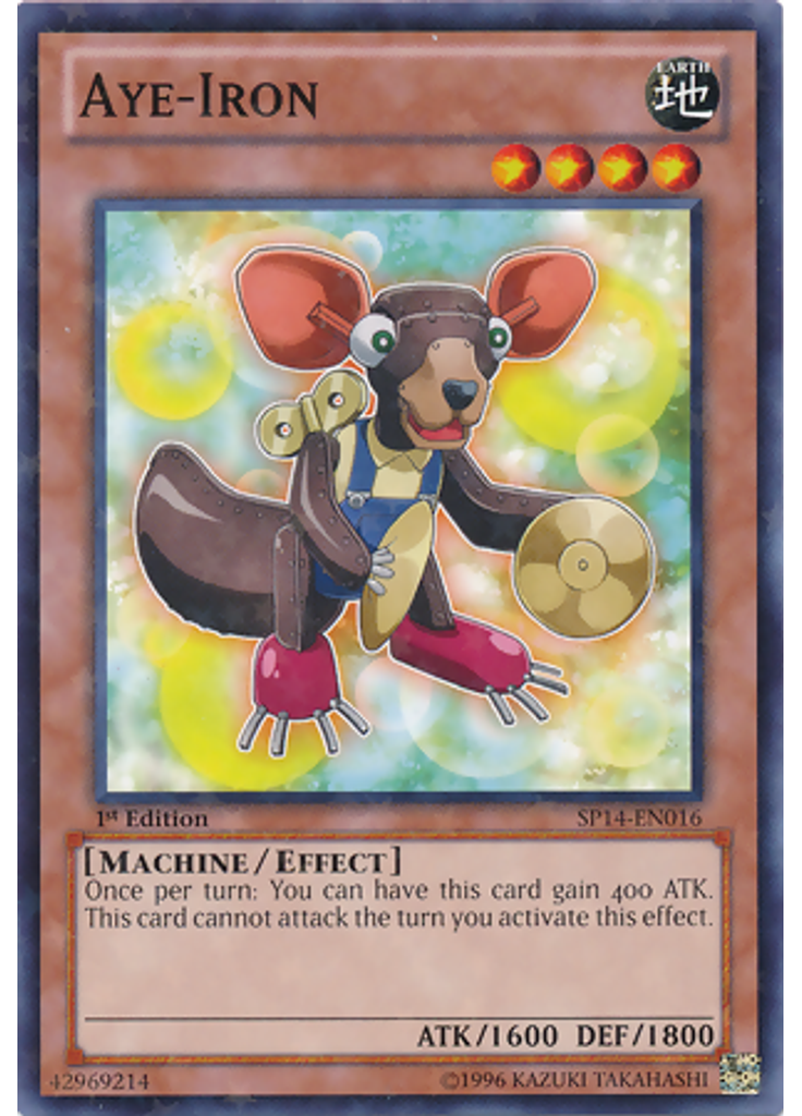 Aye-Iron (Starfoil Rare 1st Edition)
