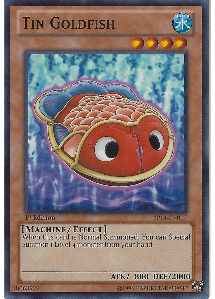 Tin Goldfish (Starfoil Rare 1st Edition)