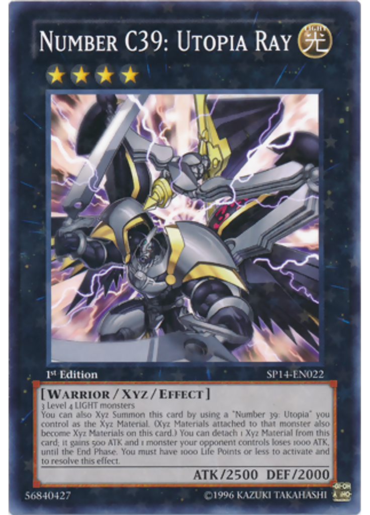 Number C39: Utopia Ray (Starfoil Rare 1st Edition)