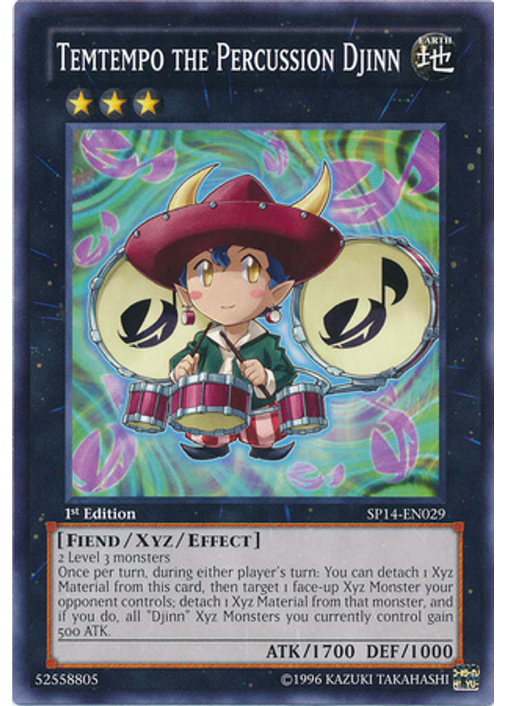 Temtempo the Percussion Djinn