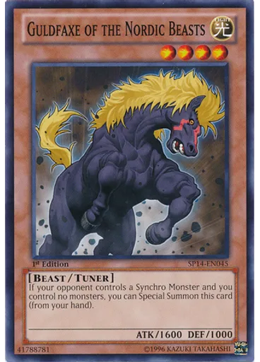 Guldfaxe of the Nordic Beasts