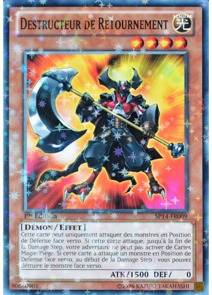 Destructeur de Retournement (Starfoil Rare 1st Edition)