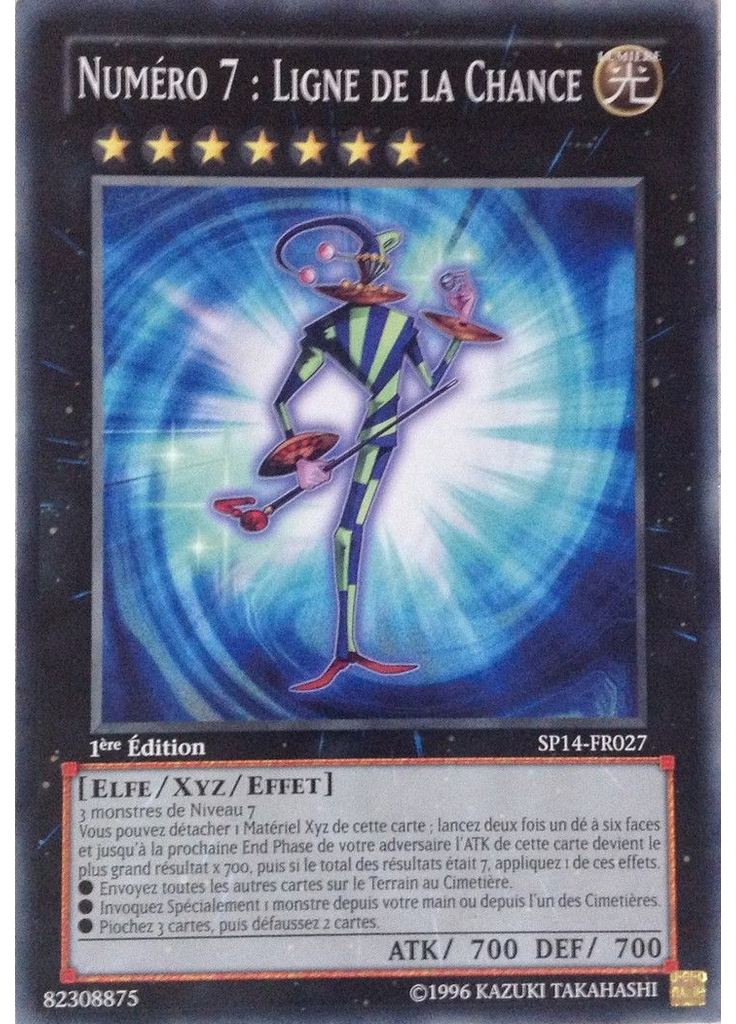 Numéro 7 : Ligne de la Chance
