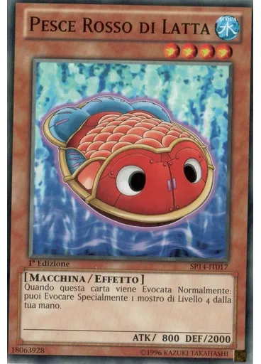 Pesce Rosso di Latta