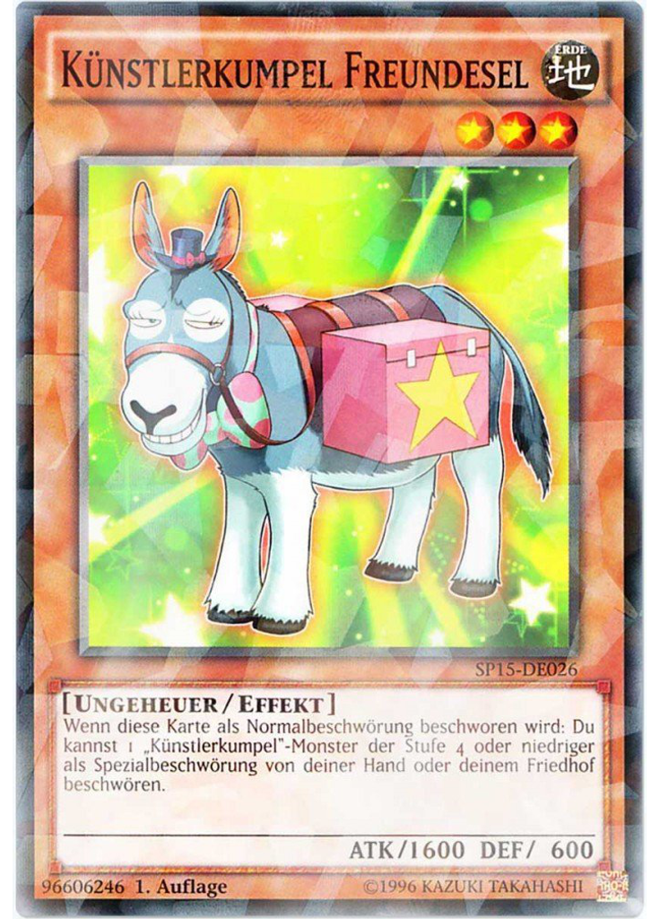Künstlerkumpel Freundesel (Shatterfoil Rare 1st Edition)