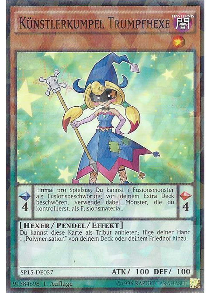 Künstlerkumpel Trumpfhexe (Shatterfoil Rare 1st Edition)