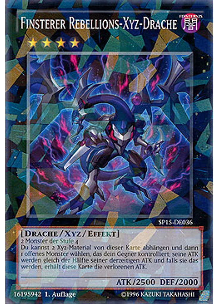 Finsterer Rebellions-Xyz-Drache