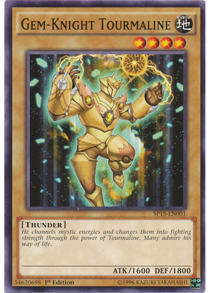 Gem-Knight Tourmaline