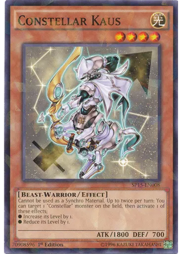 Constellar Kaus (Shatterfoil Rare 1st Edition)