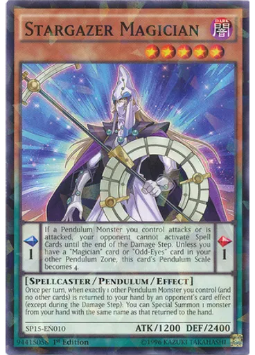 Stargazer Magician (Shatterfoil Rare 1st Edition)