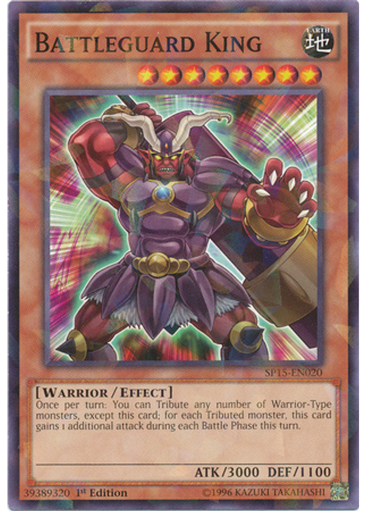 Battleguard King (Shatterfoil Rare 1st Edition)