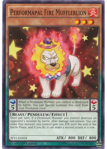 Performapal Fire Mufflerlion