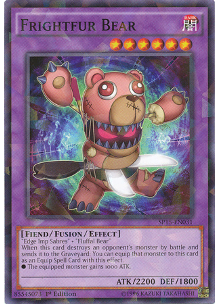 Frightfur Bear (Shatterfoil Rare 1st Edition)
