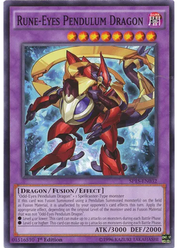 Rune-Eyes Pendulum Dragon