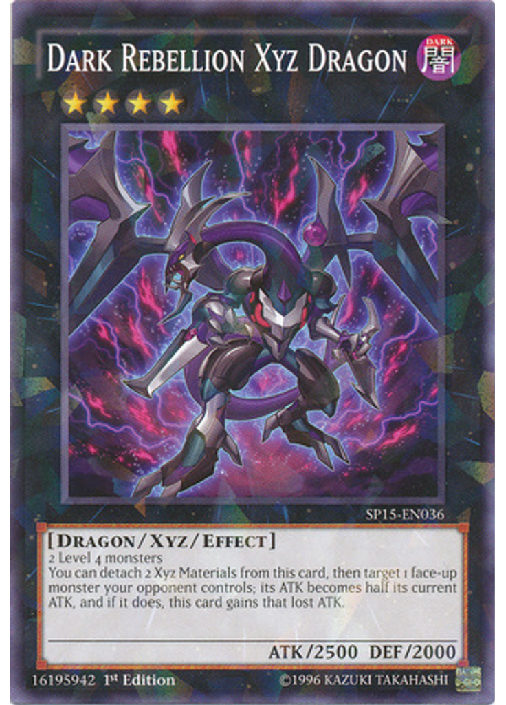 Dark Rebellion Xyz Dragon