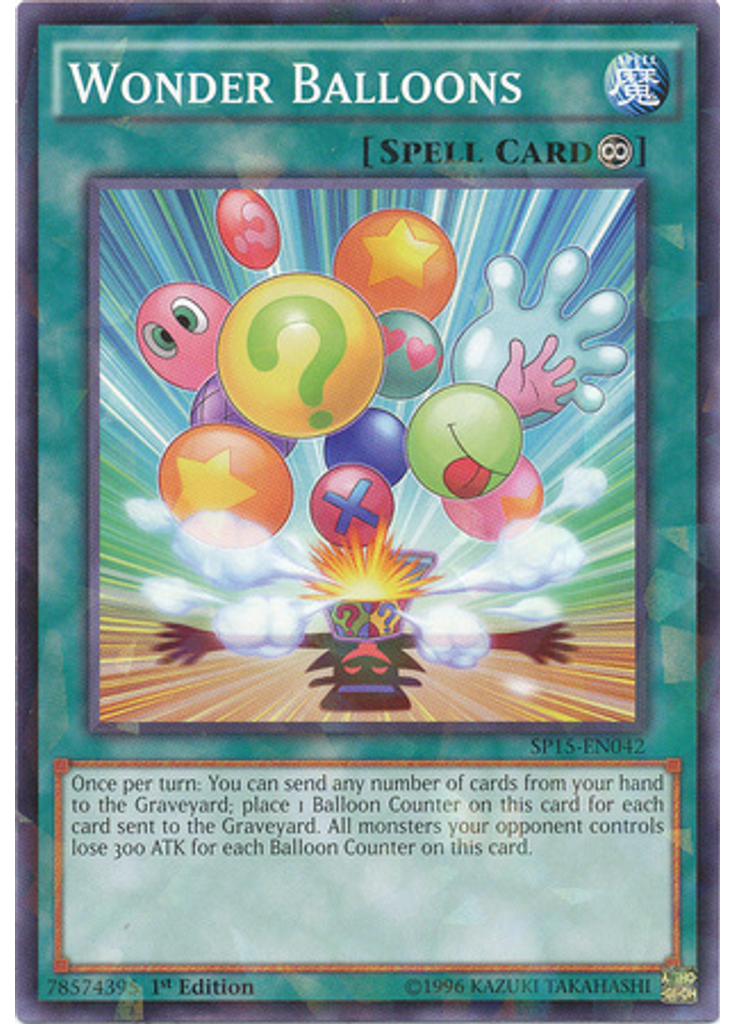 Wonder Balloons (Shatterfoil Rare 1st Edition)