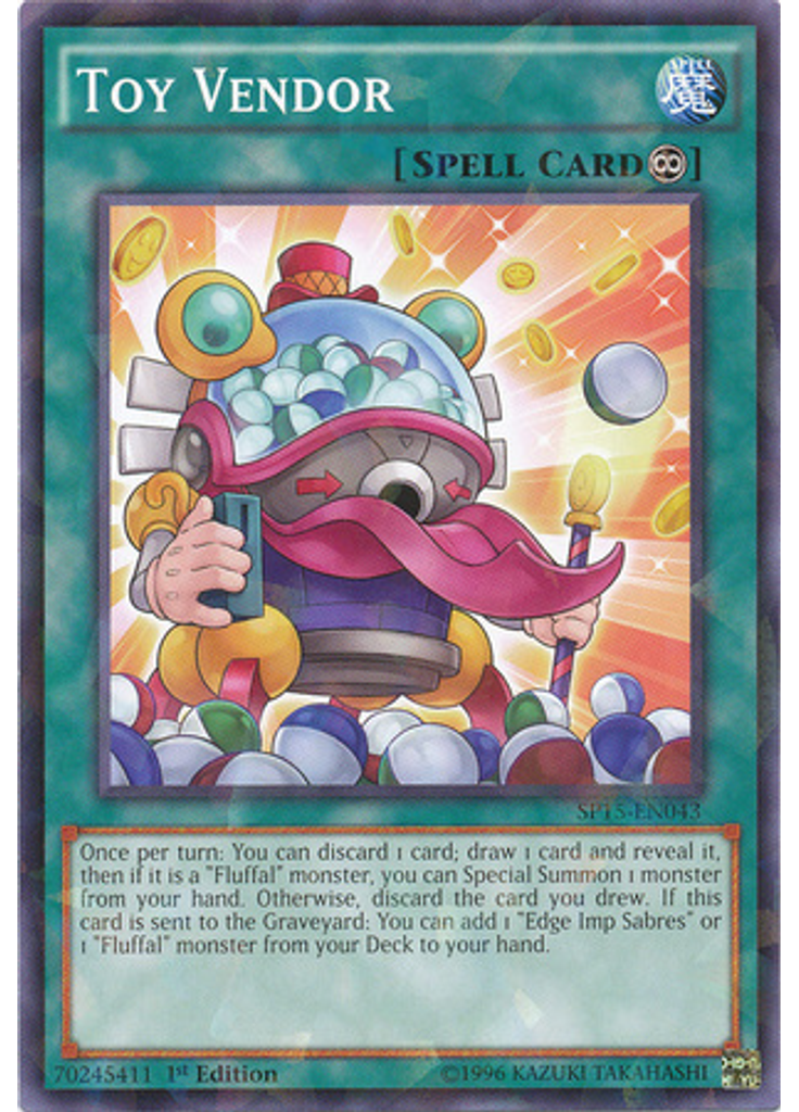 Toy Vendor (Shatterfoil Rare 1st Edition)