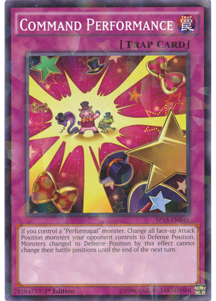 Command Performance (Shatterfoil Rare 1st Edition)