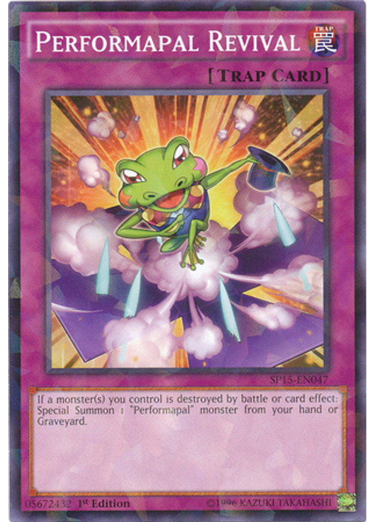 Performapal Revival (Shatterfoil Rare 1st Edition)
