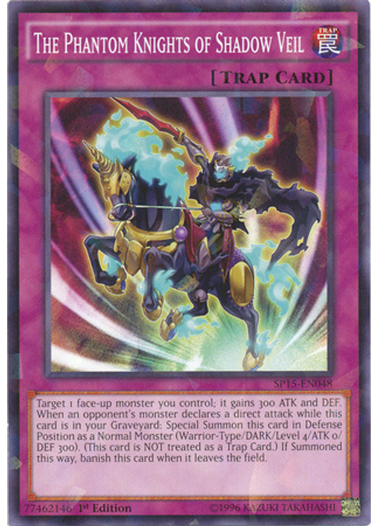 The Phantom Knights of Shadow Veil (Shatterfoil Rare 1st Edition)