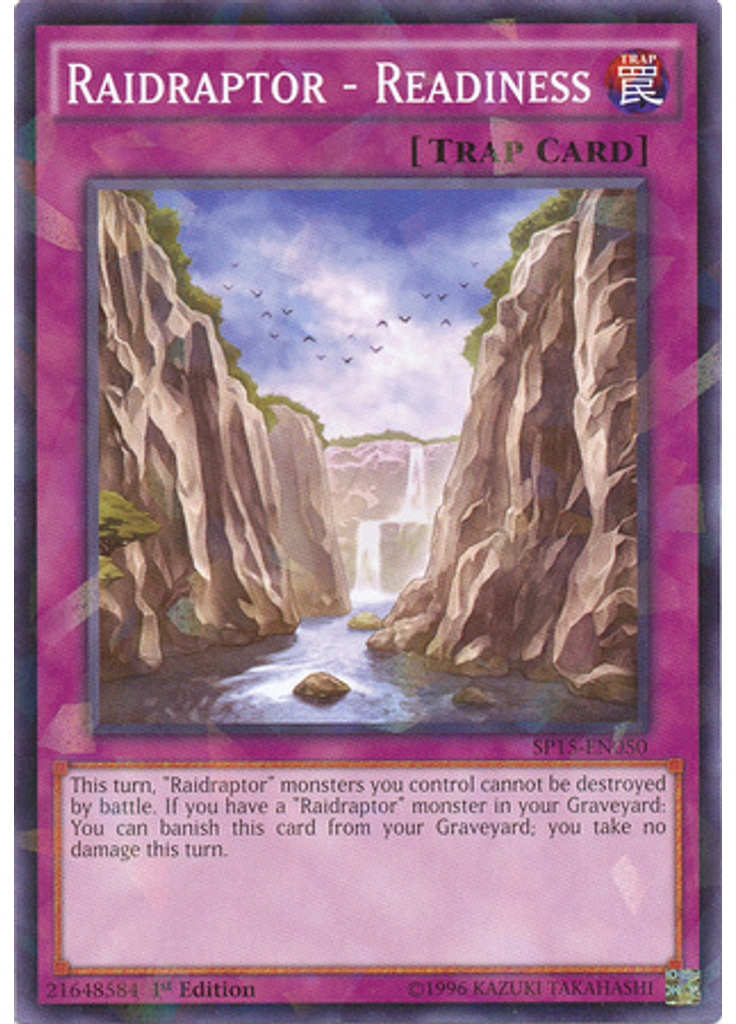Raidraptor - Readiness (Shatterfoil Rare 1st Edition)