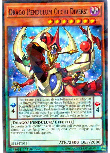 Drago Pendulum Occhi Diversi