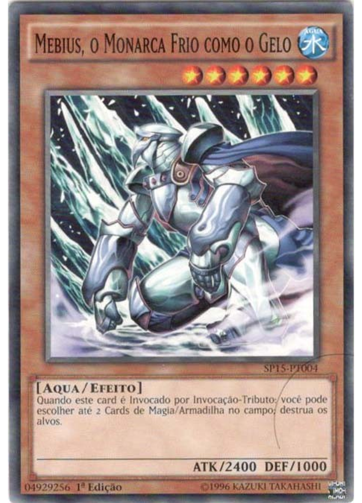 Mebius, o Monarca Frio como o Gelo