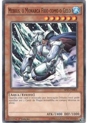 Mebius, o Monarca Frio como o Gelo
