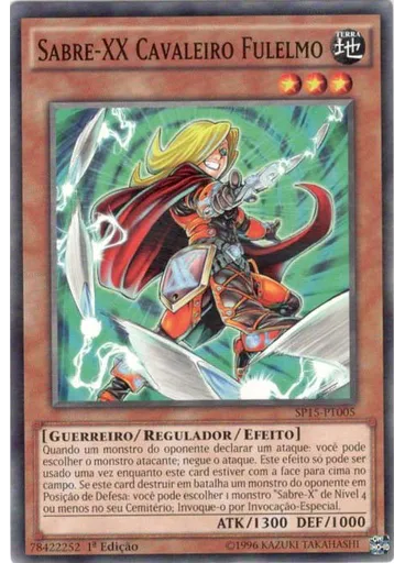 Sabre-XX Cavaleiro Fulelmo — Pacote Estelar ARC-V