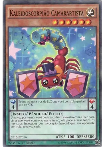 Kaleidoscorpião Camarartista