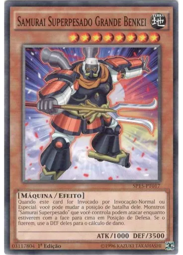 Samurai Superpesado Grande Benkei