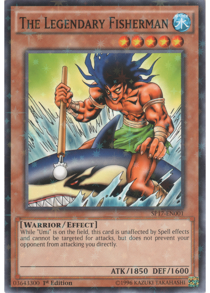 The Legendary Fisherman (Starfoil Rare 1st Edition)