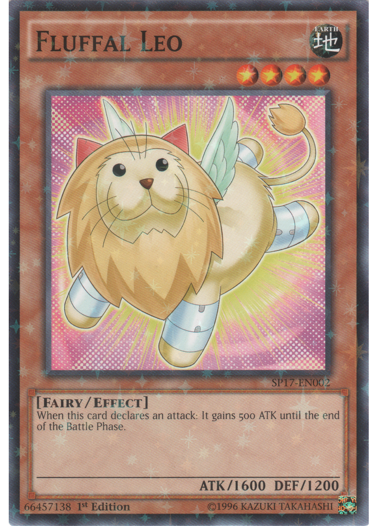 Fluffal Leo (Starfoil Rare 1st Edition)