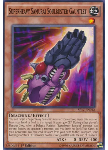 Superheavy Samurai Soulbuster Gauntlet