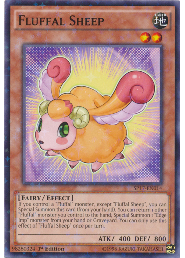 Fluffal Sheep (Starfoil Rare 1st Edition)