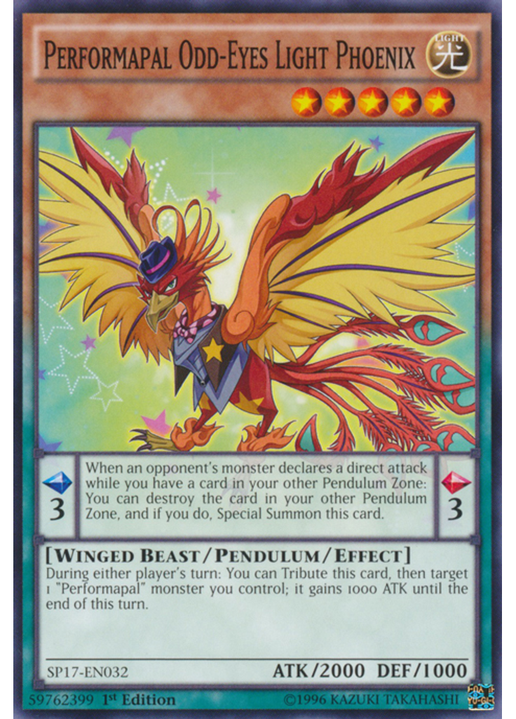 Performapal Odd-Eyes Light Phoenix