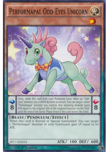 Performapal Odd-Eyes Unicorn