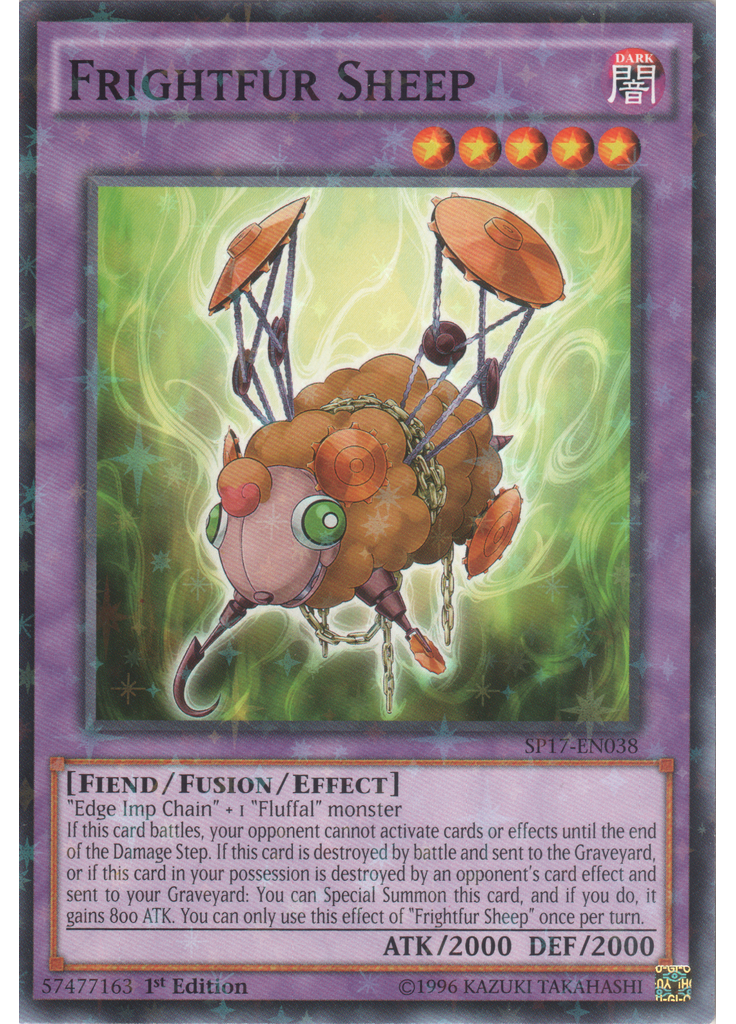 Frightfur Sheep (Starfoil Rare 1st Edition)