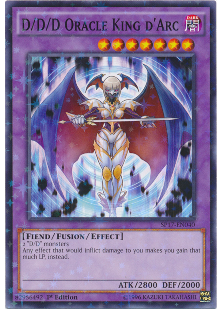 D/D/D Oracle King d'Arc (Starfoil Rare 1st Edition)
